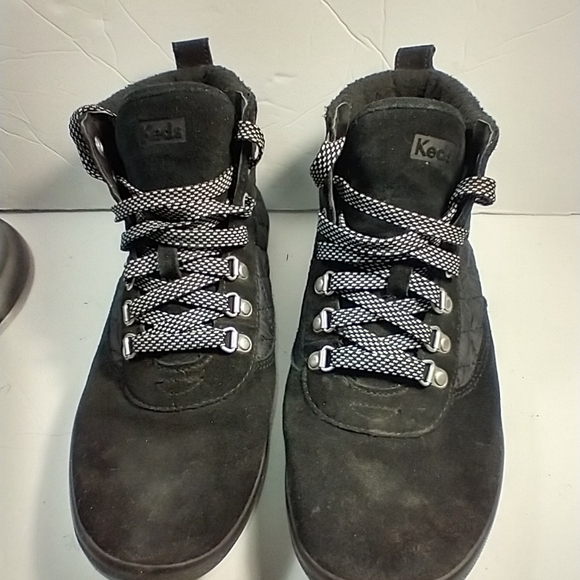 Keds Scout II Suede/ Quilted Winter Snow Ankle Boots Women's sz 9.5. - Picture 2 of 9